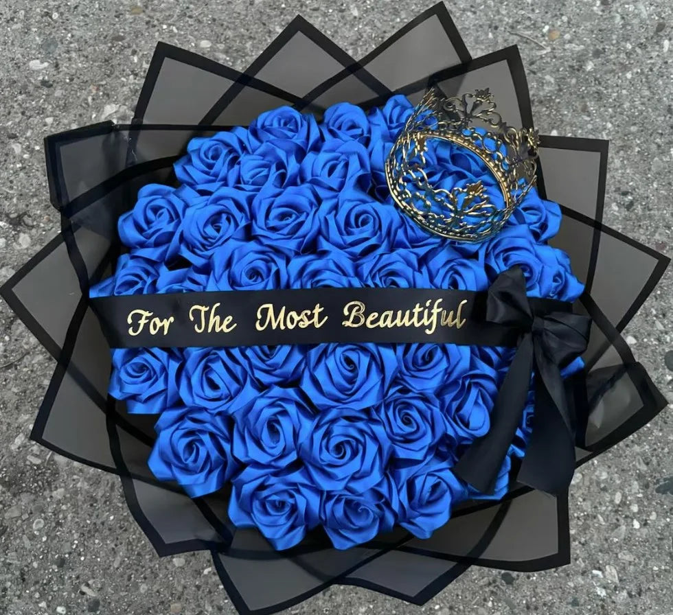 Eternal Roses - HandMade From Satin Ribbon – Broderft