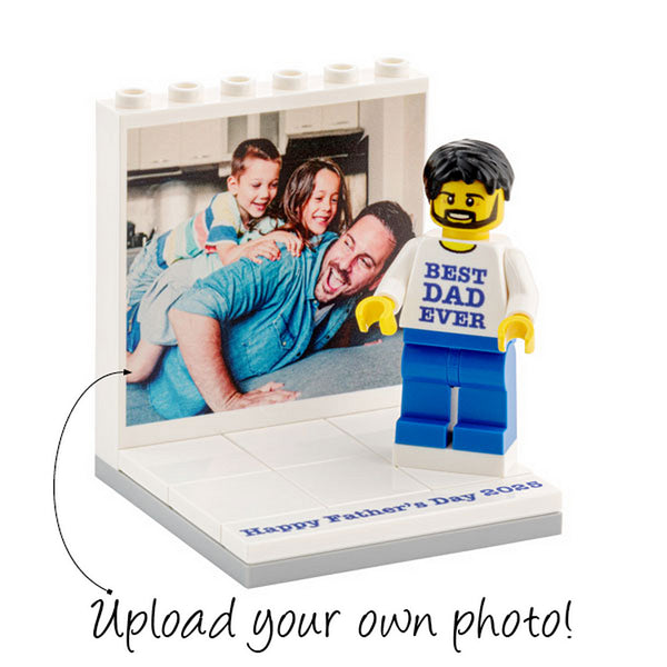 Personalised Father‘s Day Minifigure with Family Photo
