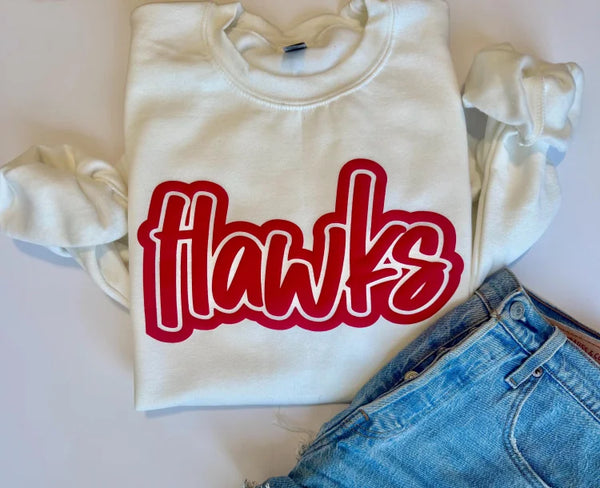 Custom team name mascot sweatshirt