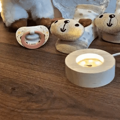 Custom Crystal Ball Lights - Personalized Keepsake - Gift for Mom & Pet Lover