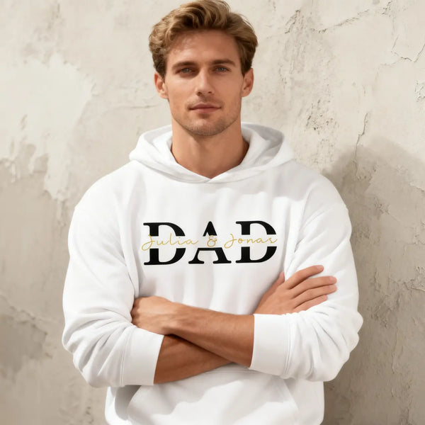 Best Dad Ever -Personalized Cool Dad Sweatshirt- Gift for Dad