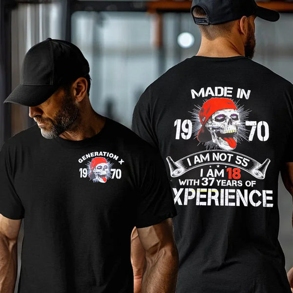 Custom Made in 19XX  T-shirt Gen X Year of Birth Sweatshirt