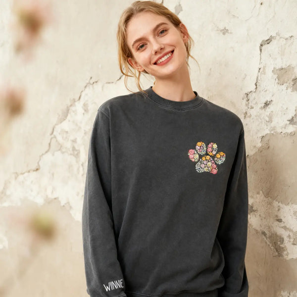 Custom Dog Mom Sweatshirt Custom Pet Gift