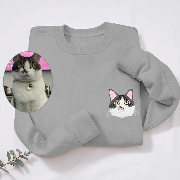 Custom embroidered sweatshirt for pets