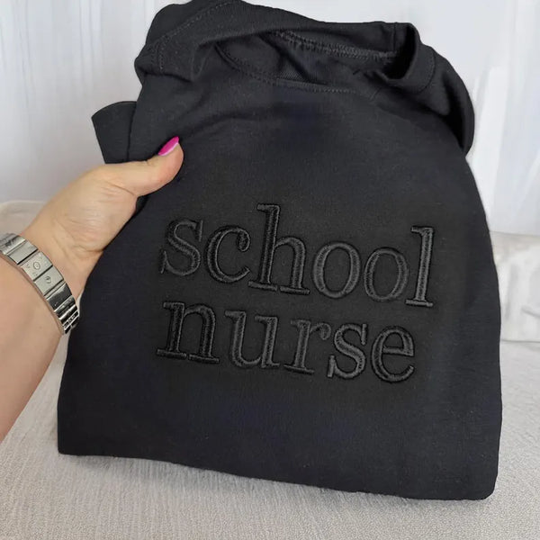 Custom Embroidered Pastel Colors Career Sweatshirt