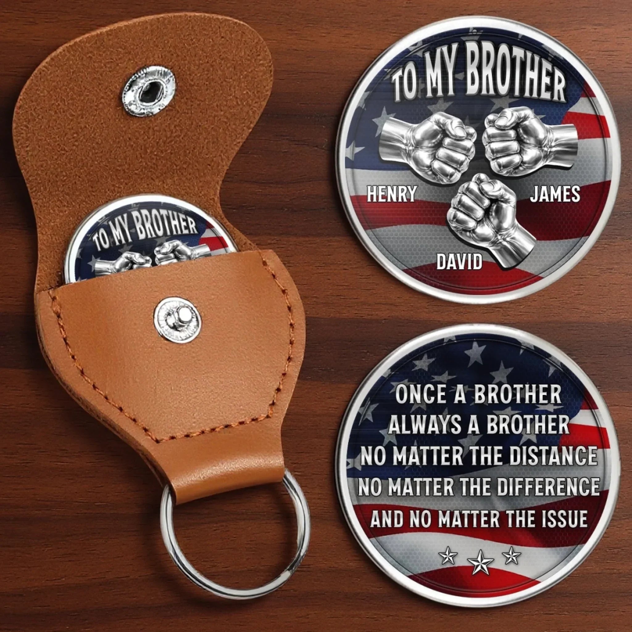 A Brotherhood That Never Breaks: Custom Pocket Hug for Brother – Ameri ...