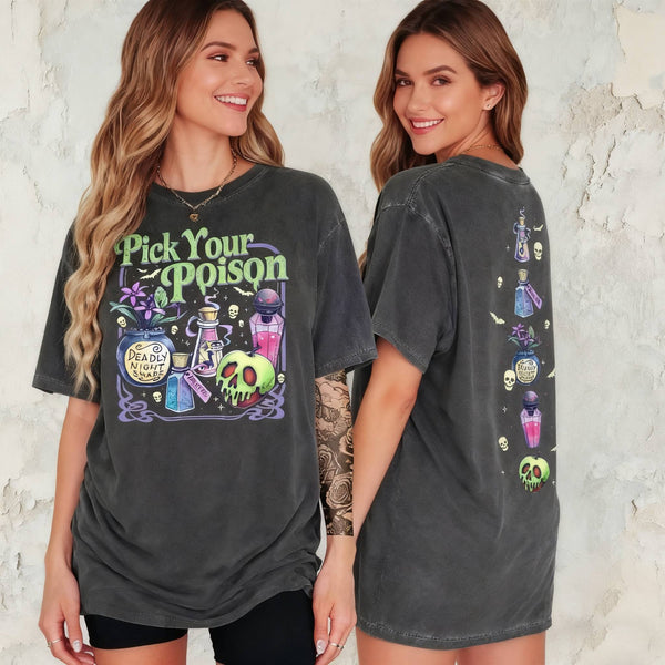 Retro Halloween Shirt, Vintage Oh Right That Poison Sweatshirt, Llama Poison For Kuzco, Spooky Season Gift
