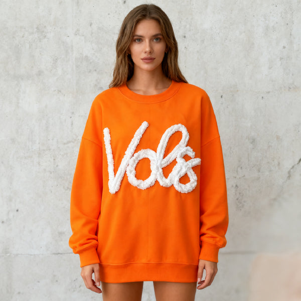 Custom Chenille Embroidered Team Sweatshirt