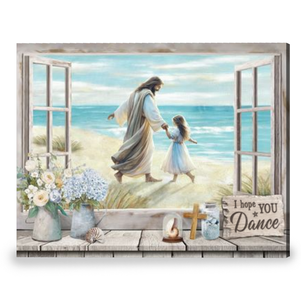 [Online Preview]Christian Gifts for Women I Hope You Dance Christian Art Canvas Print
