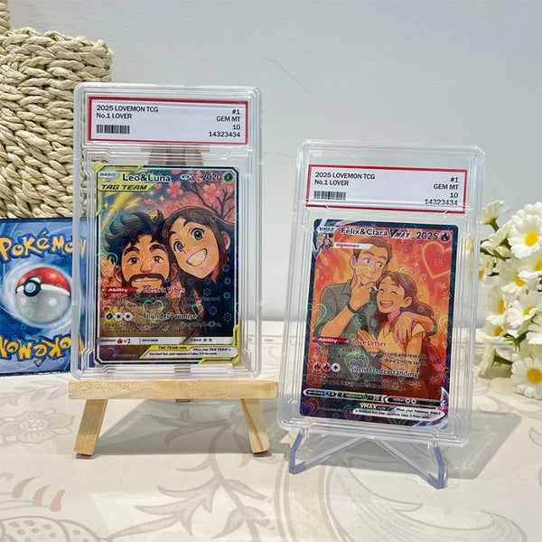 Custom Anime Couples Pokecard TCG V/Vmax/VSTAR/EX/GX/TRAINER Card