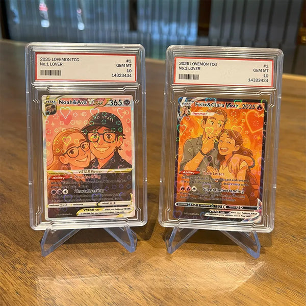 Custom Anime Couples Pokecard TCG V/Vmax/VSTAR/EX/GX/TRAINER Card