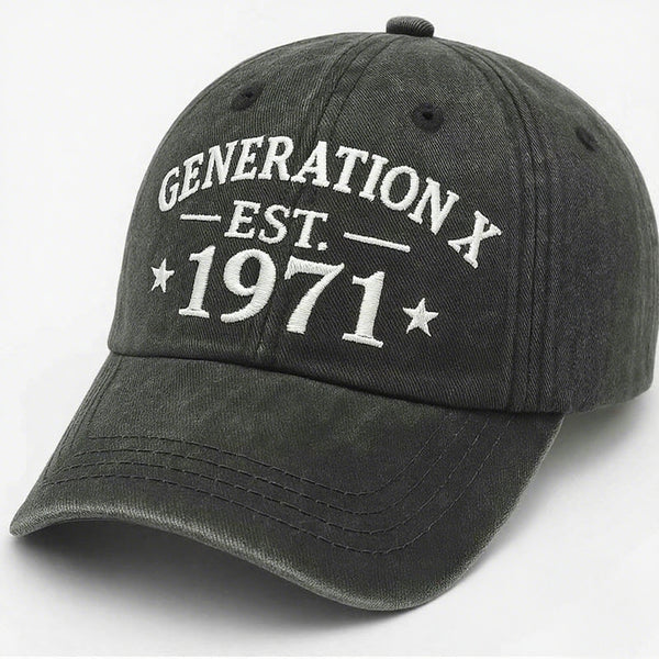 Gen X Customize Est 1965-1980 Hat, Gen X FAFO Cap, Perfect Gift For Gen Xer